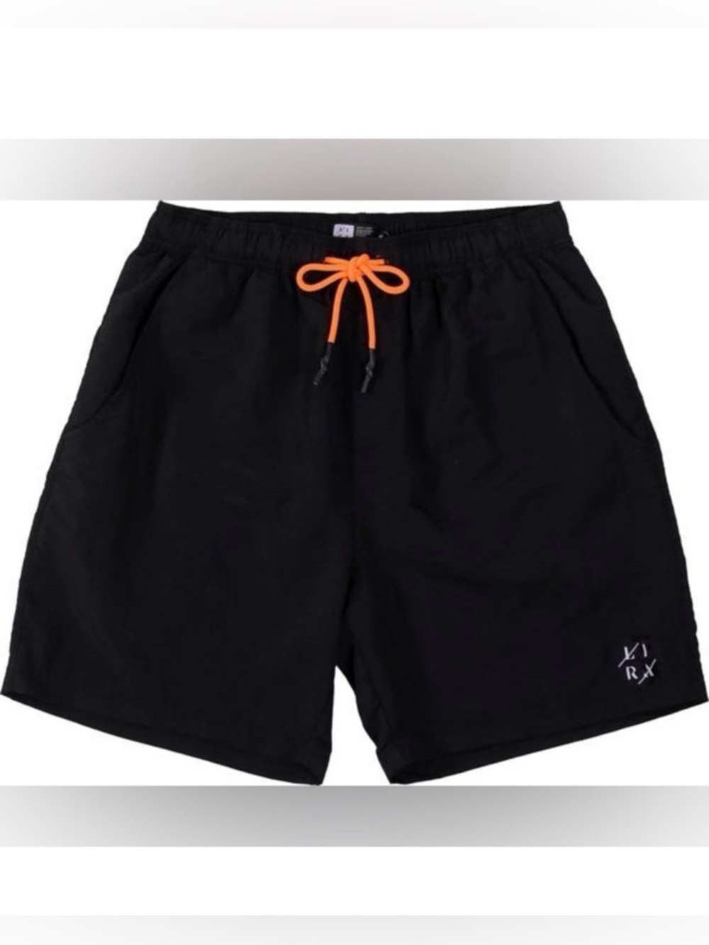 Lira Athletic Men’s Court Volley Jogger Shorts Black Size Medium